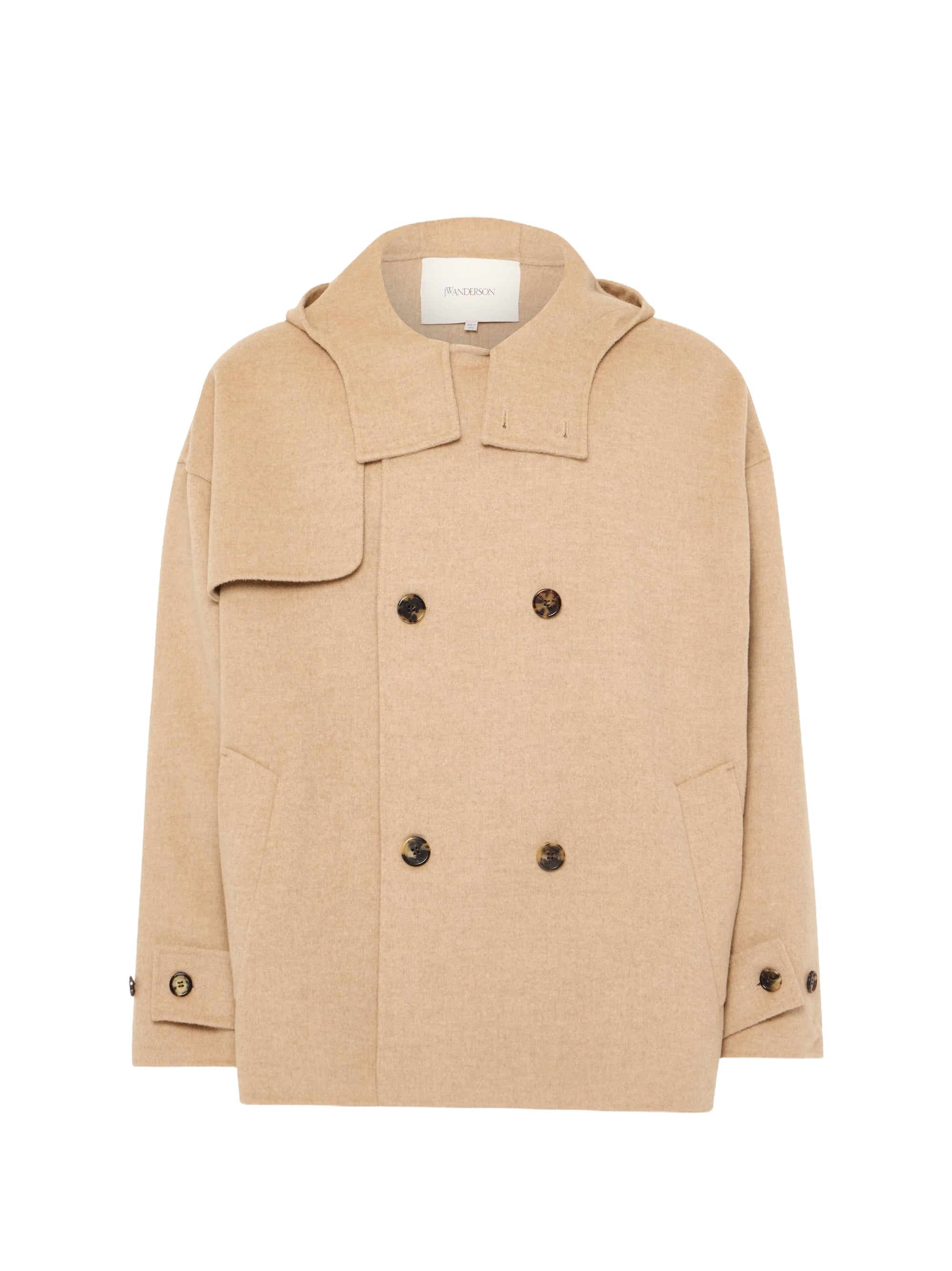 Caban oversize en laine - Clay Melange