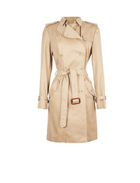 1qty NEW  / Trench-coat Jean-Paul ceinturé - Natural