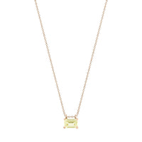 Collier Midnight & Cocktail en or rose 18 carats et quartz lemon  - Jaune