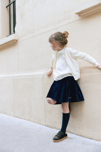 Heart cardigan - Crème Bonton