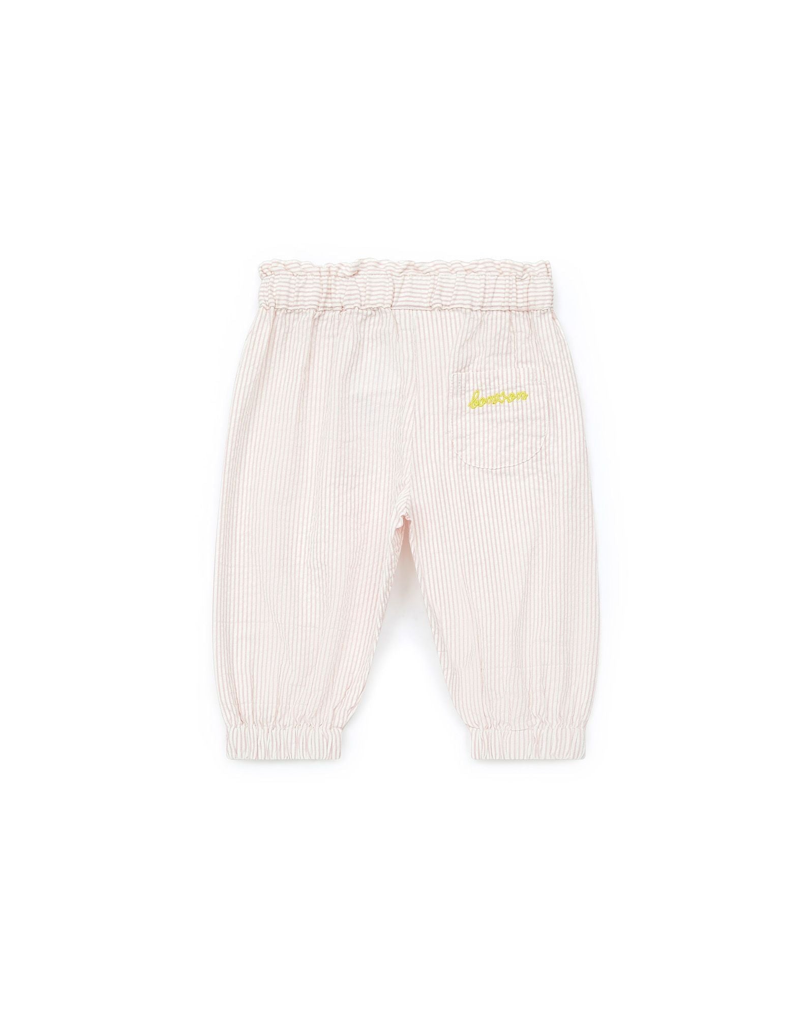Baby Pants - Pink Stripe