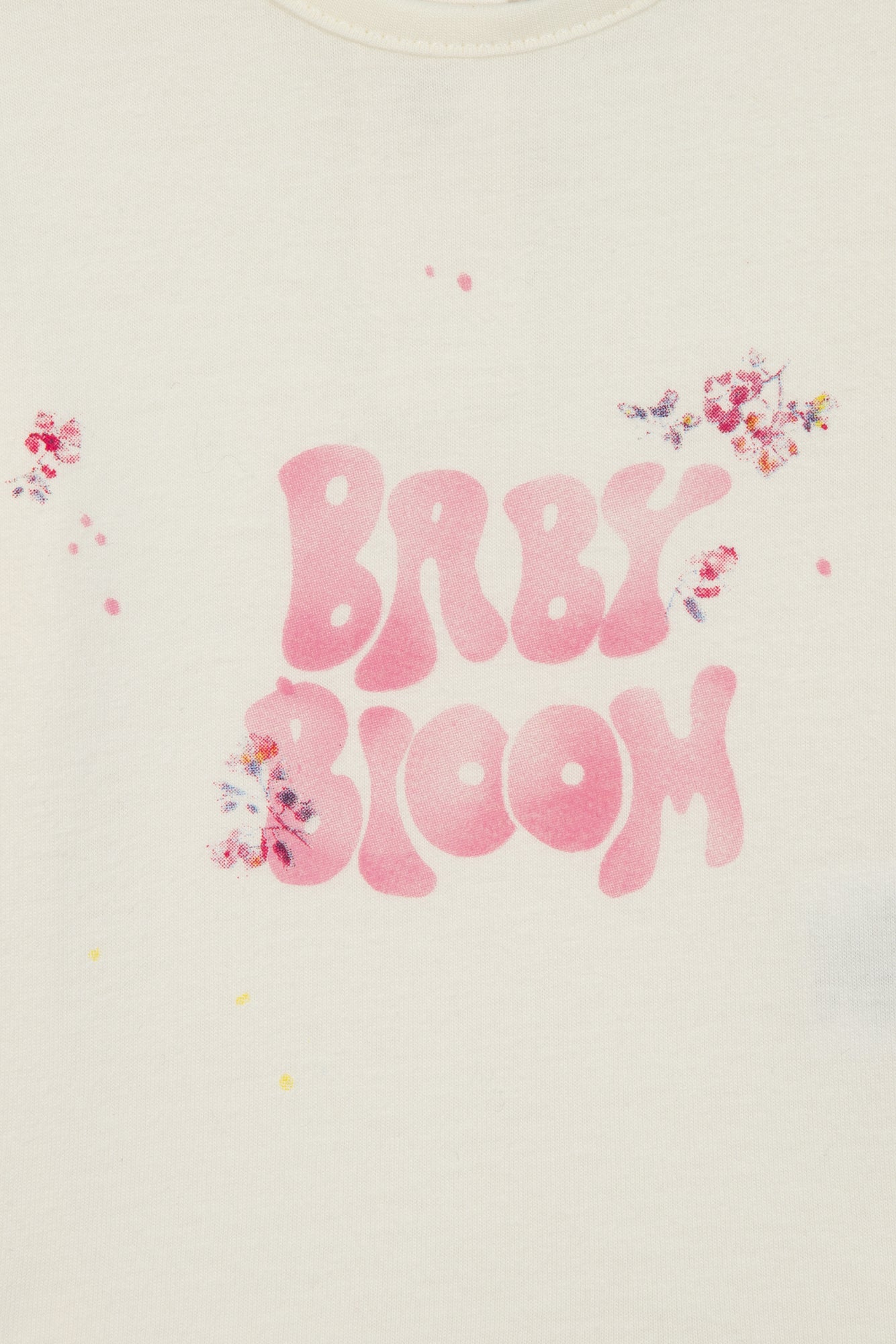 T-shirt logo Bonton - Crème Bonton