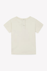 T-shirt logo Bonton - Crème Bonton