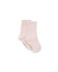 High socks - Rose Coquillage