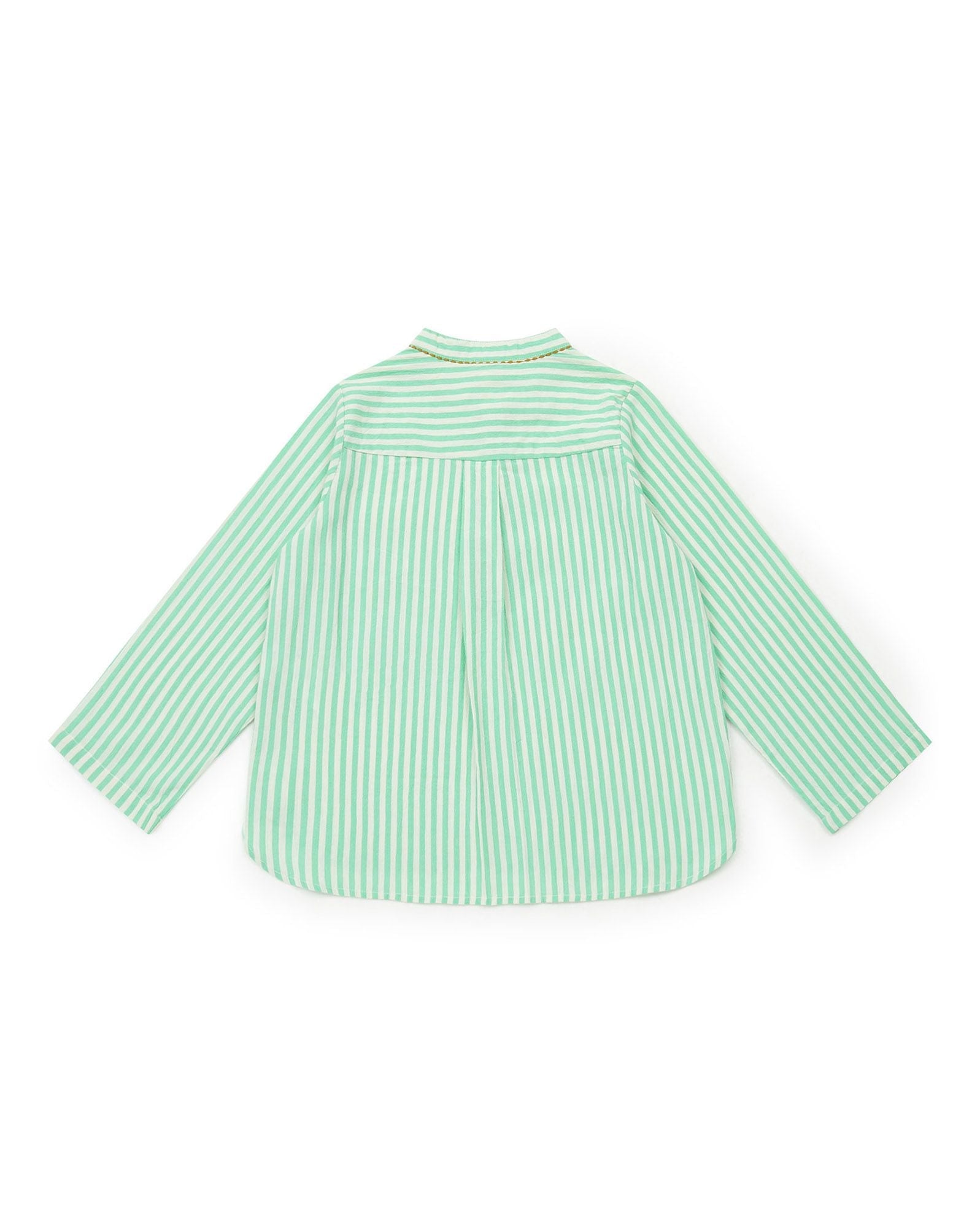 Chemise Think Outside - Rayure Verte