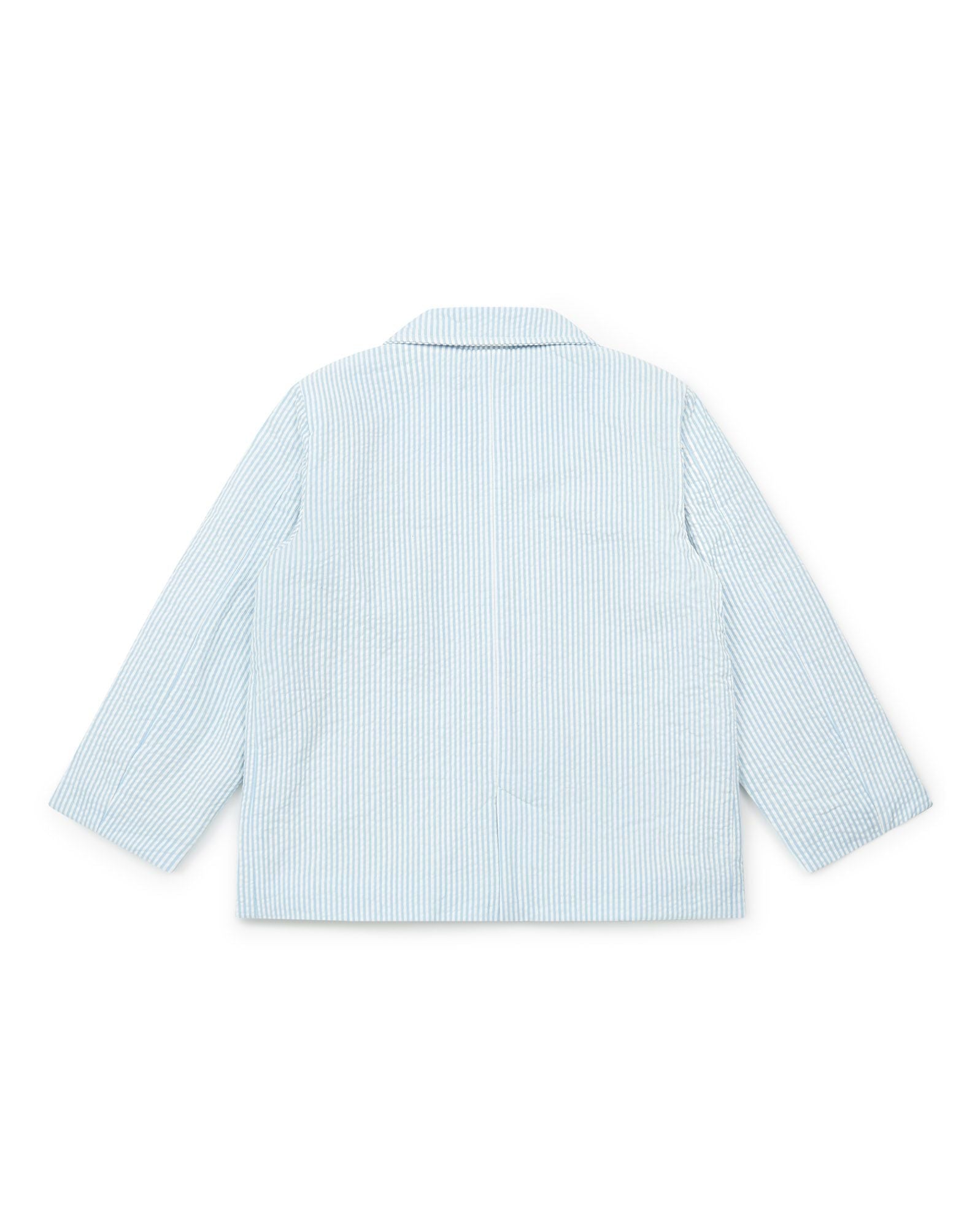 Seercuker Jacket - Blue Stripe