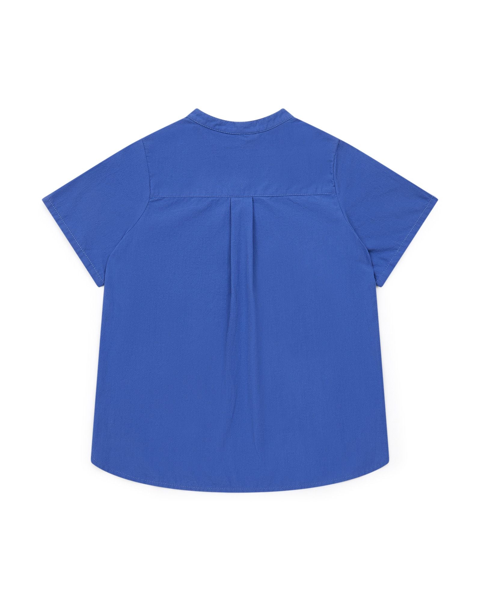 Chemise brodée signature Bonton - Bleu Des Aires
