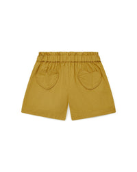 Short à poches en cœur - Miel