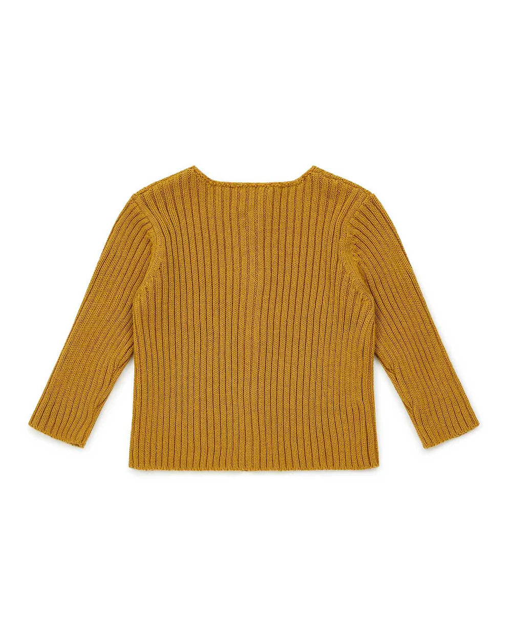 Ribbed cardigan - Honey