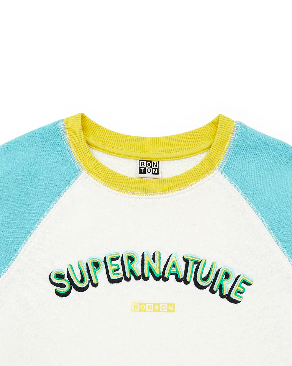 Sweatshirt Supernature - Crème Bonton
