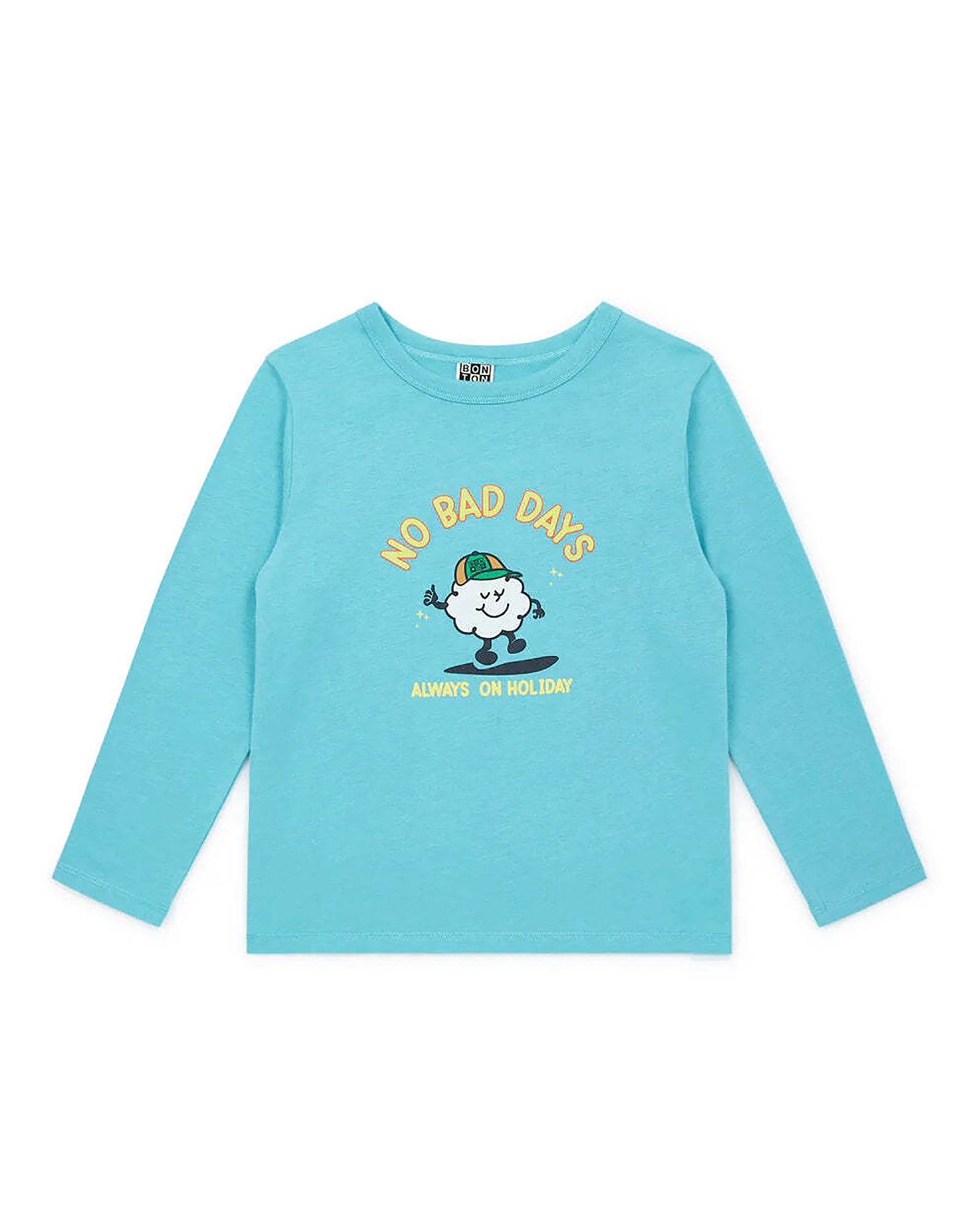 T-shirt No Bad Days - Bleu Merveilleux