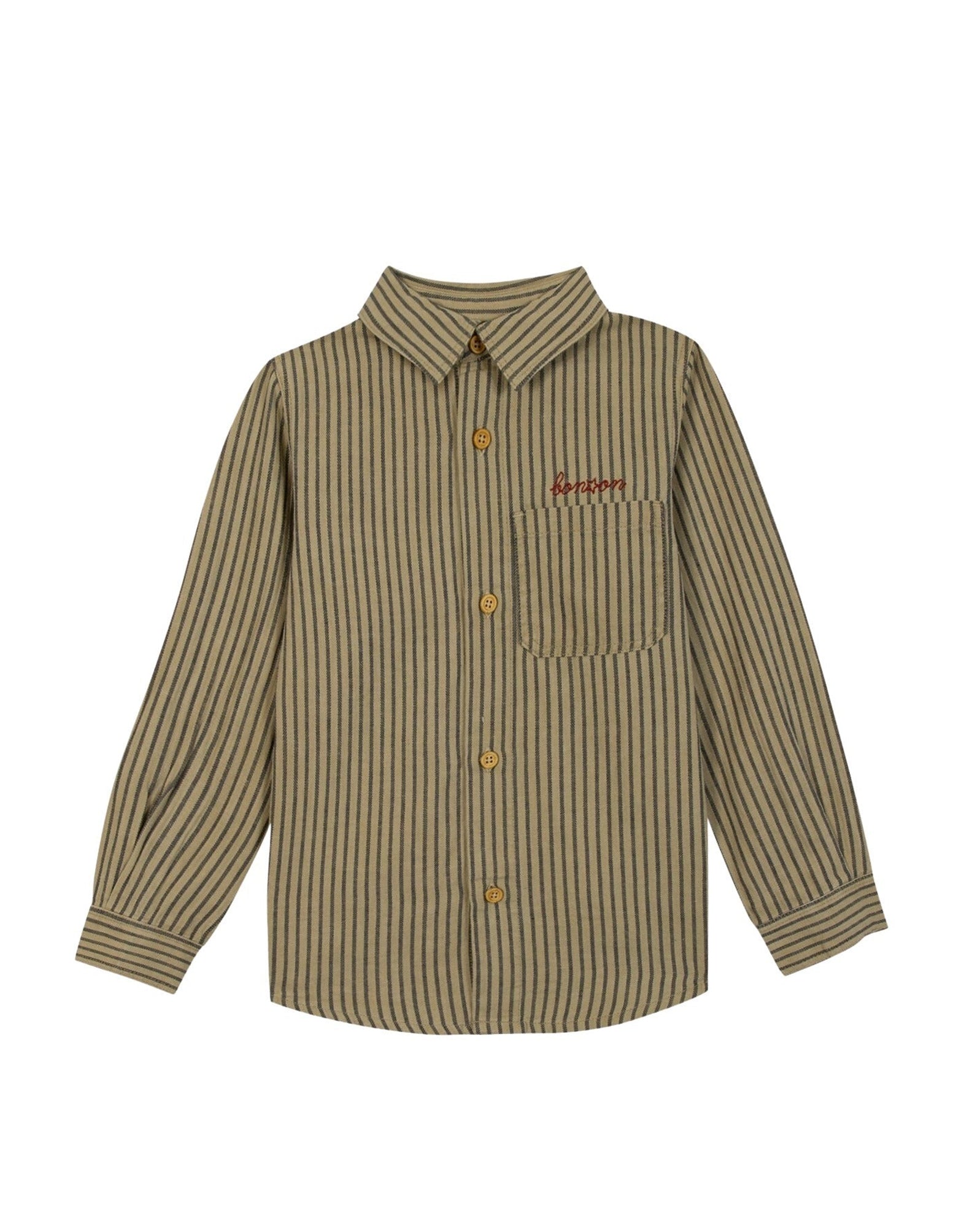 Chemise rayée - Ray Bleue Grise