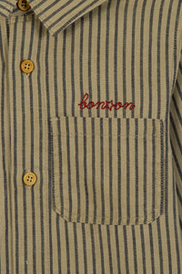 Chemise rayée - Ray Bleue Grise