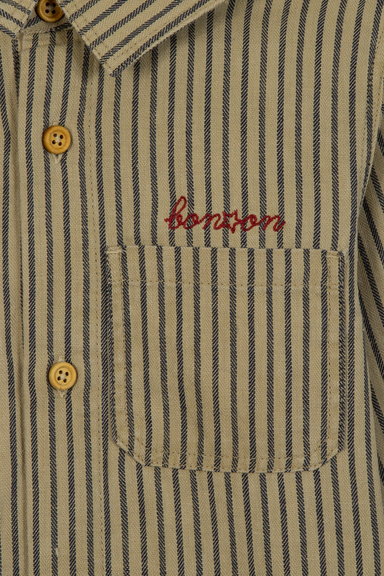 Chemise rayée - Ray Bleue Grise