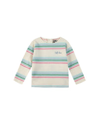 T-shirt à rayures - Rayure Multico Fille