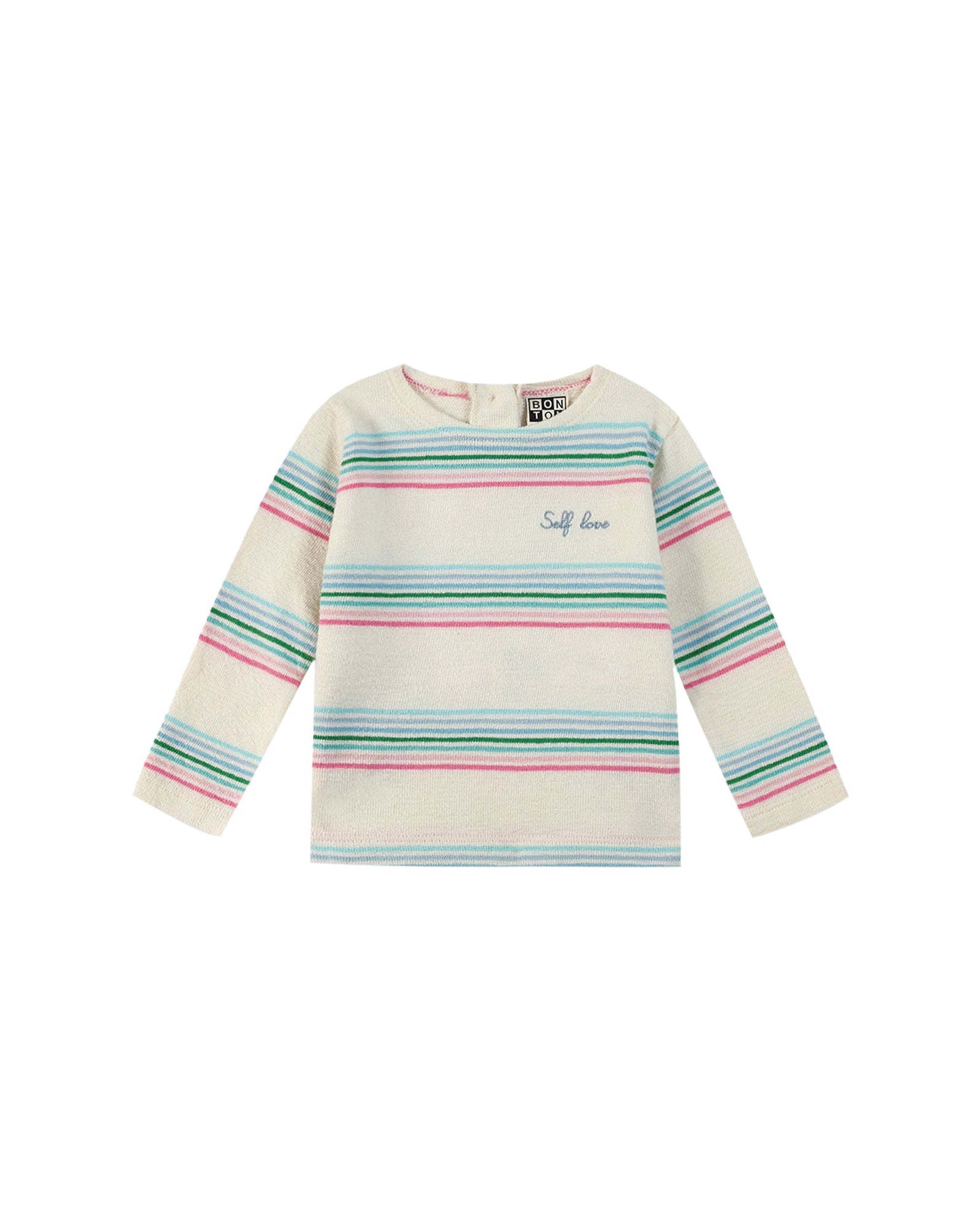 T-shirt à rayures - Rayure Multico Fille