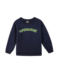 Sweatshirt Supernature - Navy Bonton