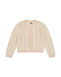 Cardigan Bébé - Rose Coquillage