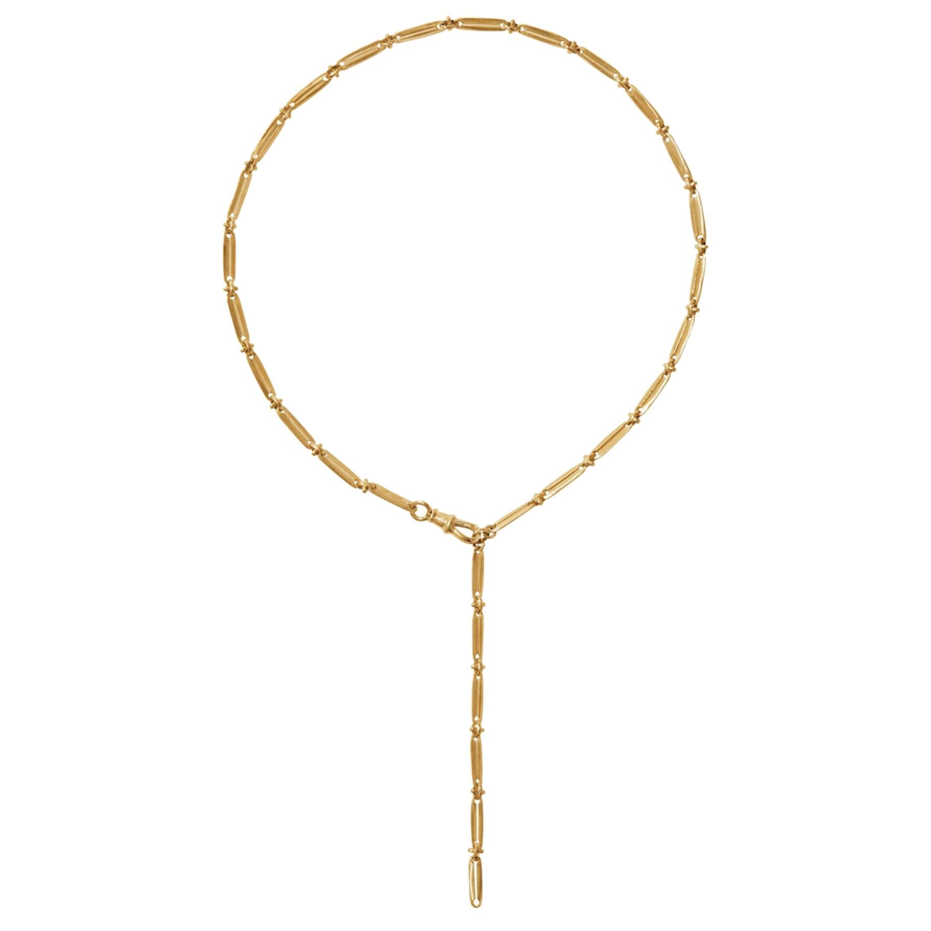 Collier Nico n°1 en or jaune - Or jaune