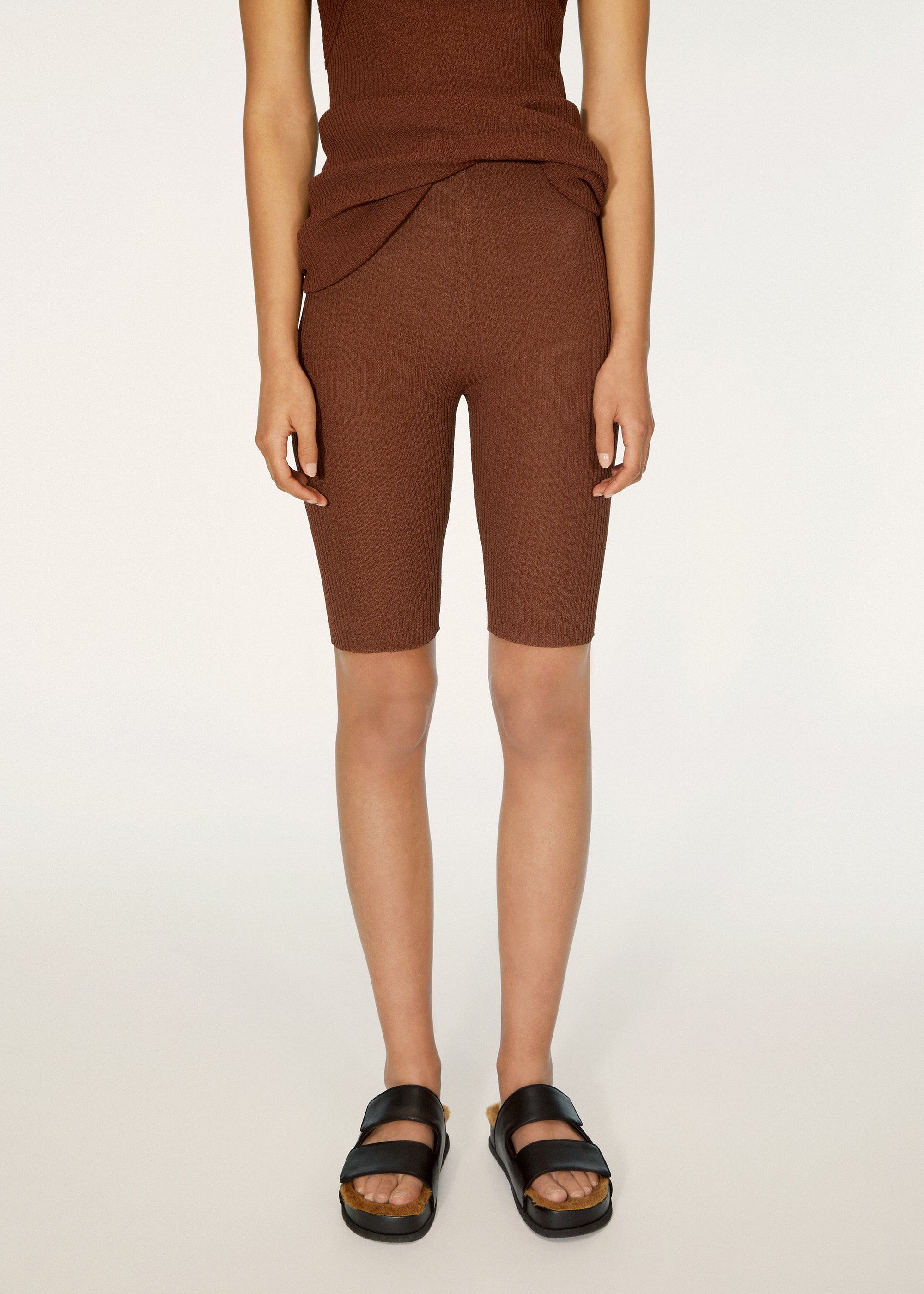 Short Collier cycliste - Dark Chocolate