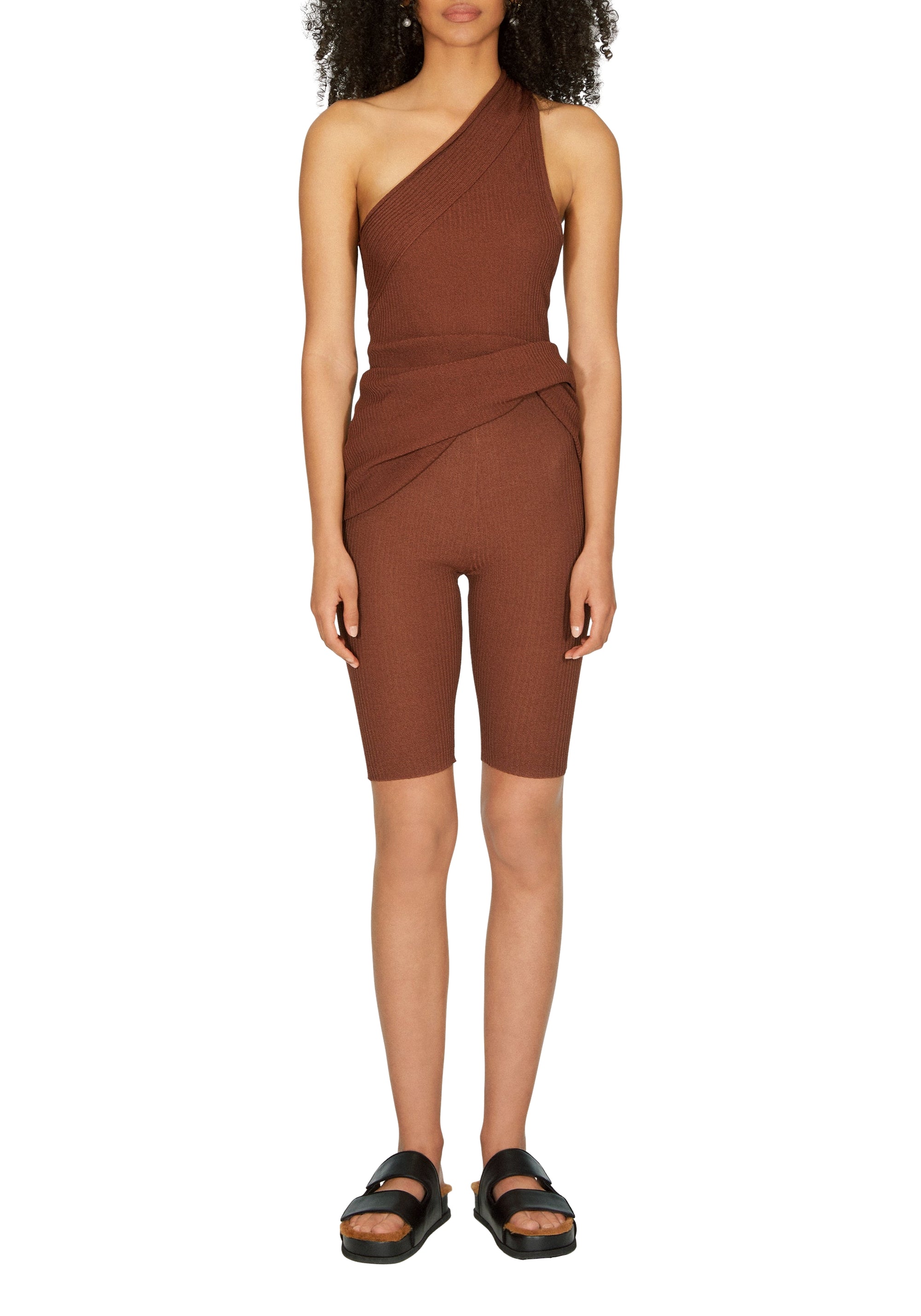 Short Collier cycliste - Dark Chocolate