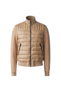 Veste Collin légère bi-matière - Camel