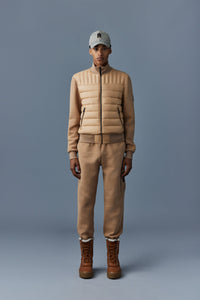 Veste Collin légère bi-matière - Camel