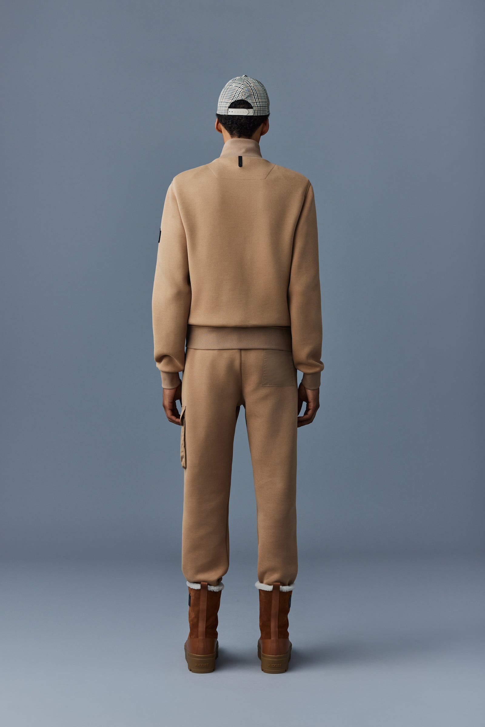 Veste Collin légère bi-matière - Camel