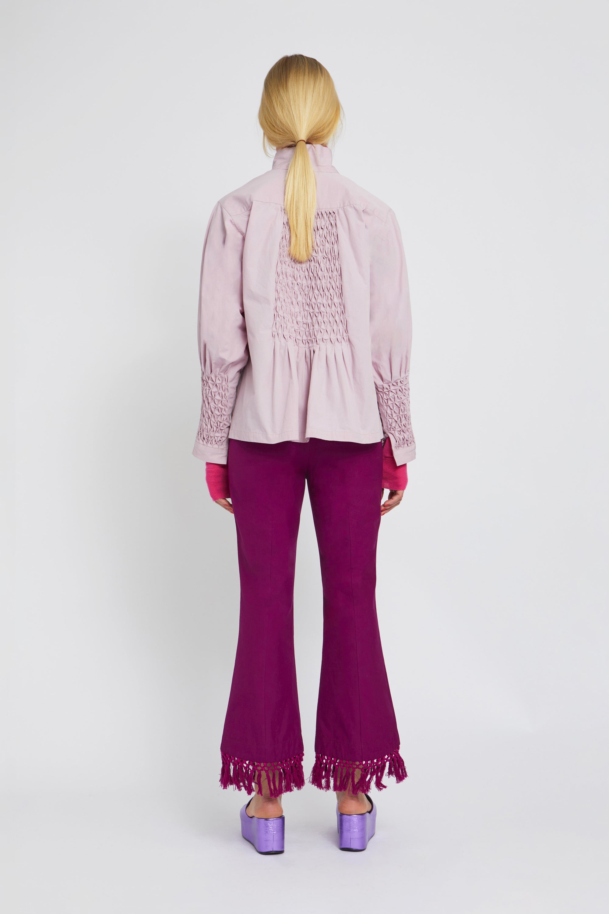 Pantalon Colt à franges - Purple