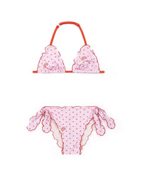 Maillot de bain 2 pièces - Semi Rose Rouge