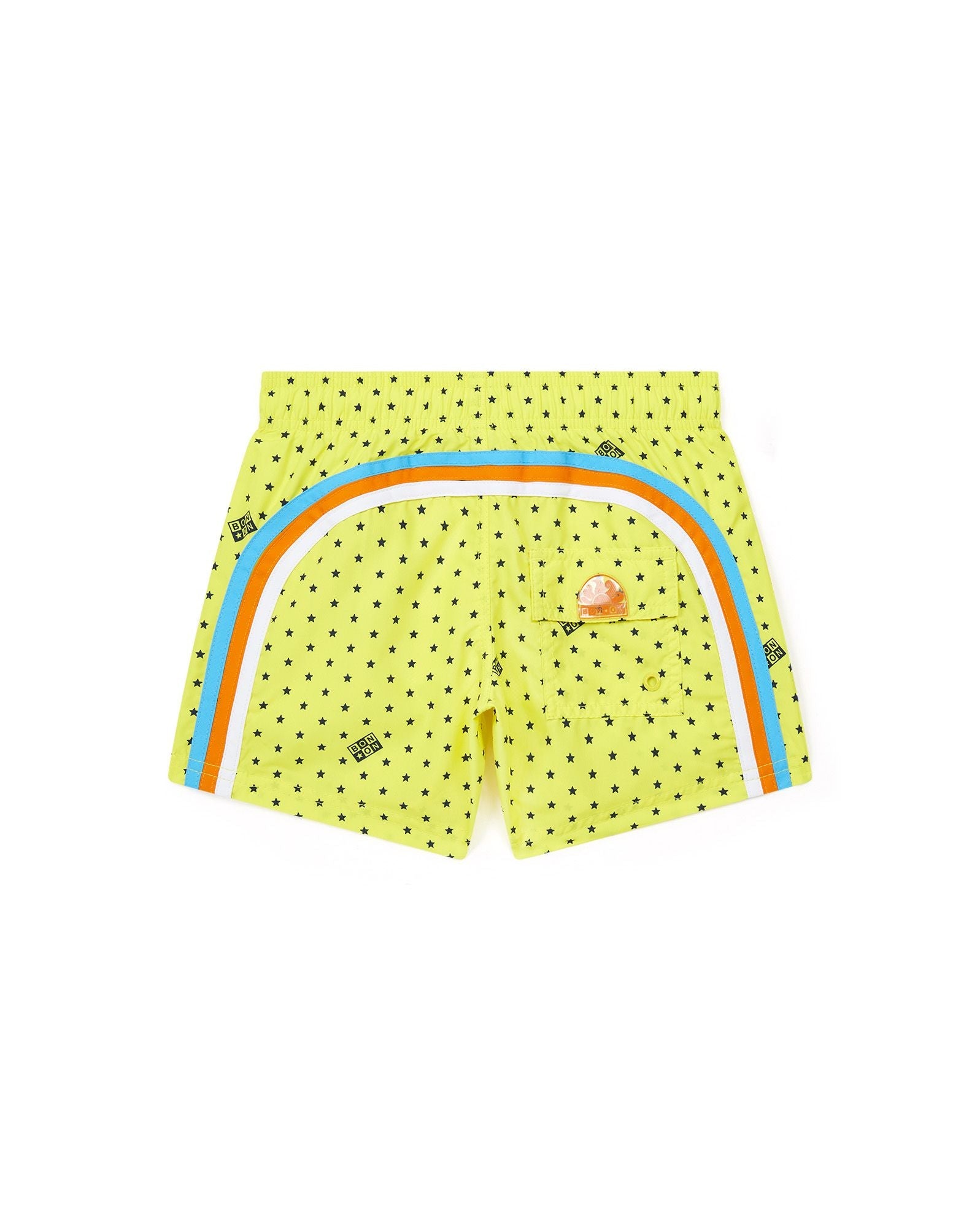 Short de bain - Semi Jaune