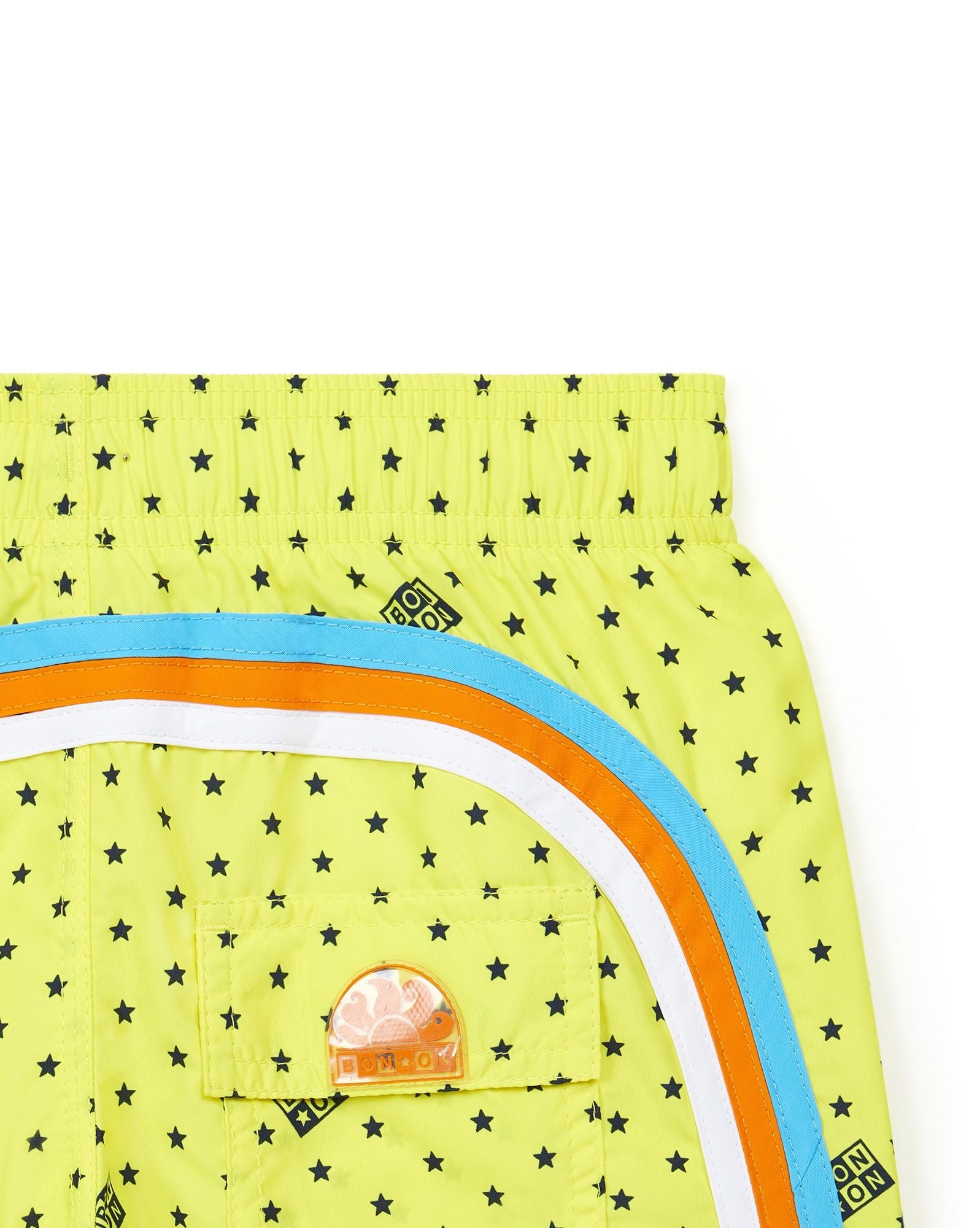 Short de bain - Semi Jaune