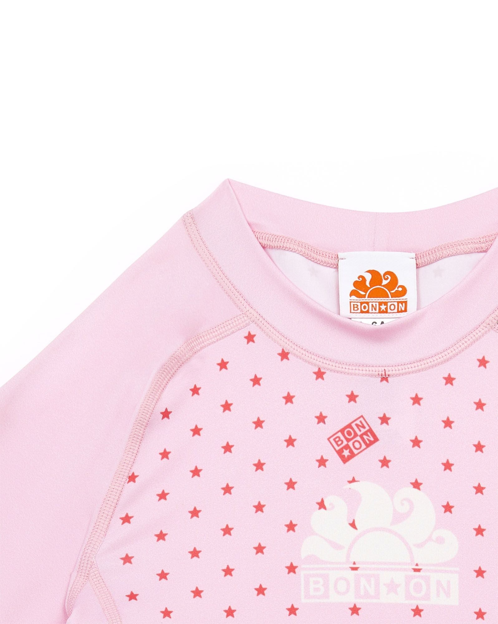 T-shirt Bonton x Sundek - Semi Rose