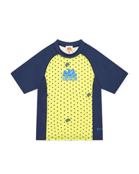 T-shirt logo Bonton- Semi Jaune