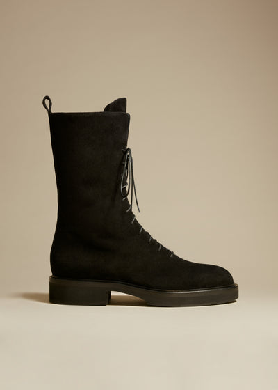 Conley boot in leather - Black