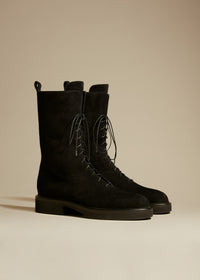 Conley boot in leather - Black