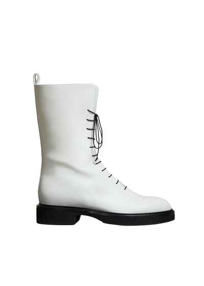 Conley boot in leather - White