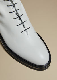 Conley boot in leather - White