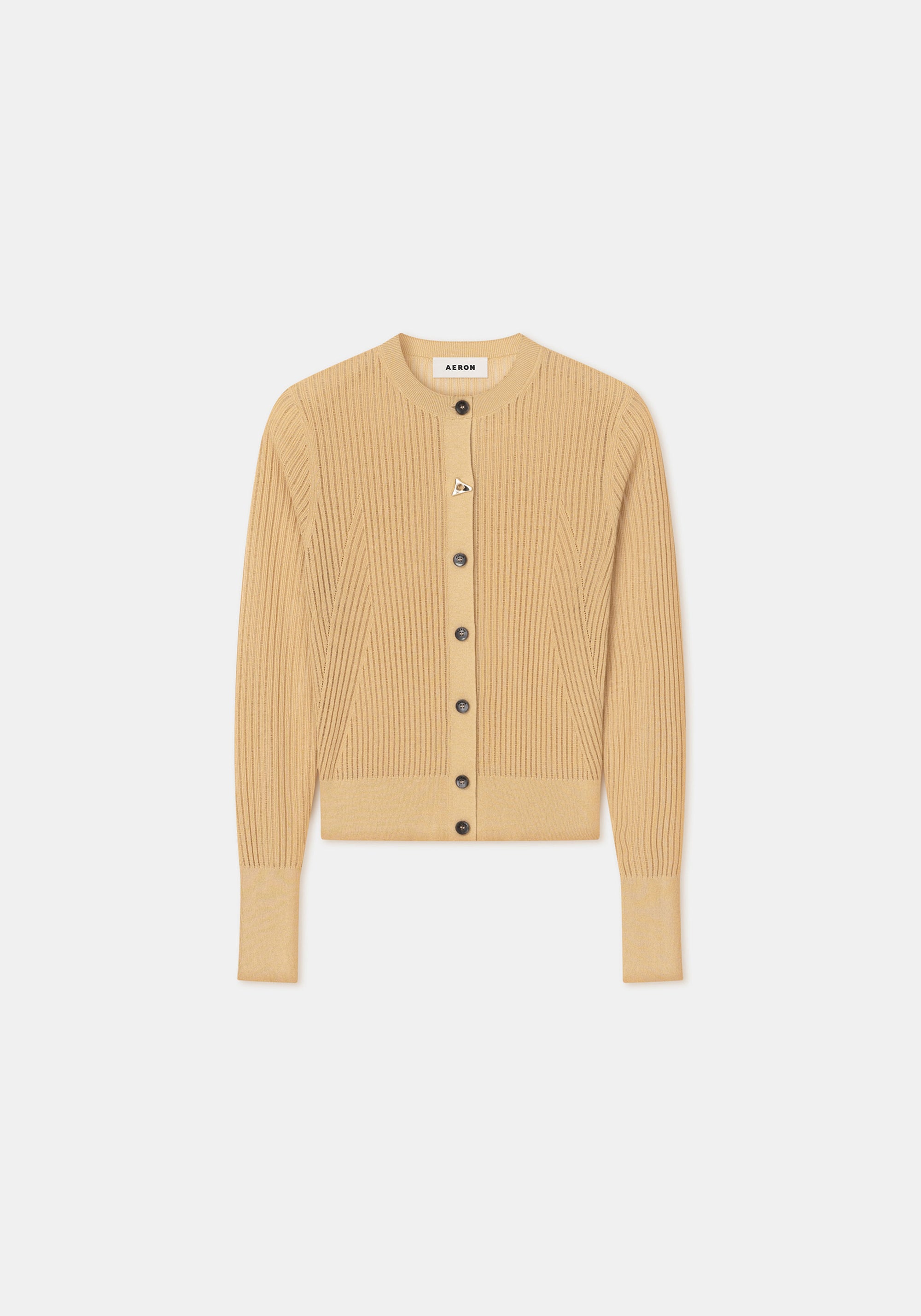 Cardigan Constant côtelé - Biscotti