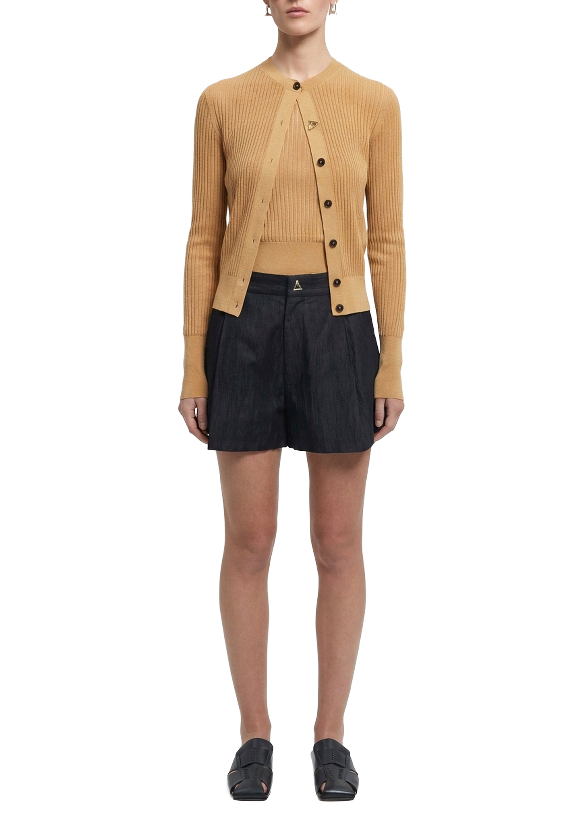 Cardigan Constant côtelé - Biscotti