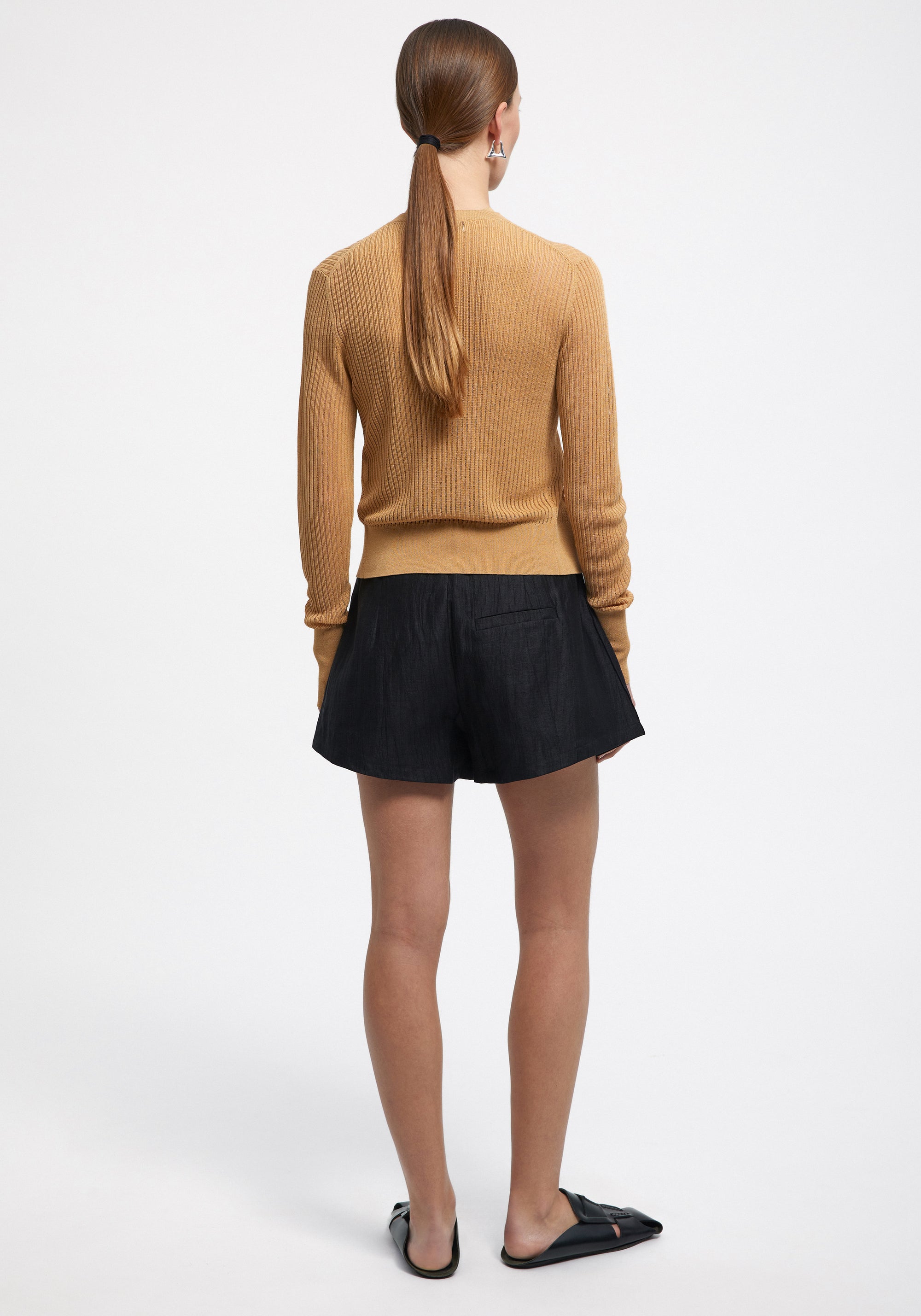 Cardigan Constant côtelé - Biscotti