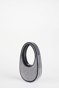 CRYSTAL-EMBELLISHED MINI SWIPE BAG