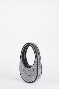 CRYSTAL-EMBELLISHED MINI SWIPE BAG