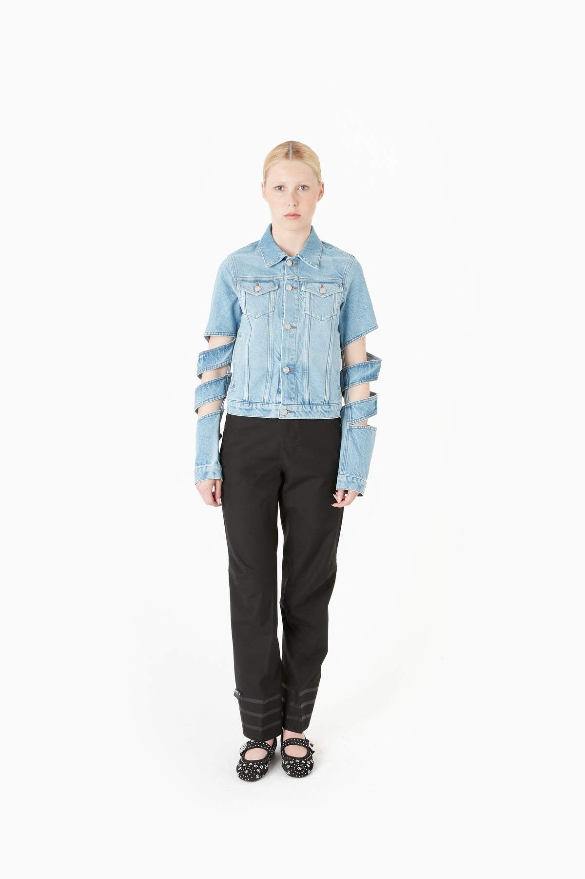 SPIRAL DENIM JACKET