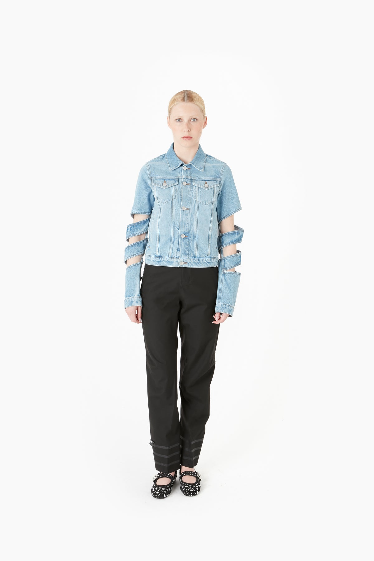 SPIRAL DENIM JACKET
