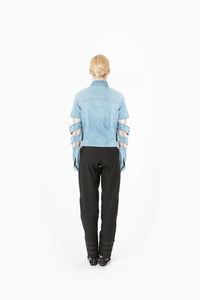 SPIRAL DENIM JACKET