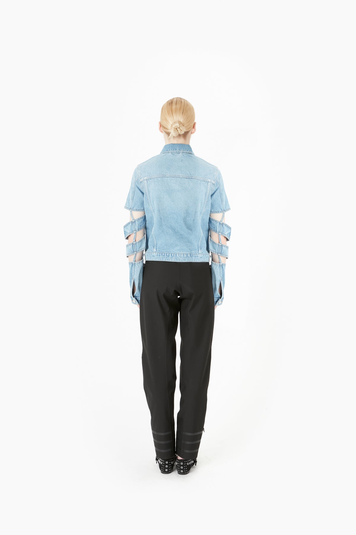 SPIRAL DENIM JACKET