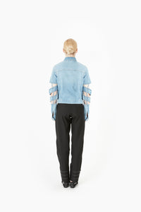 SPIRAL DENIM JACKET