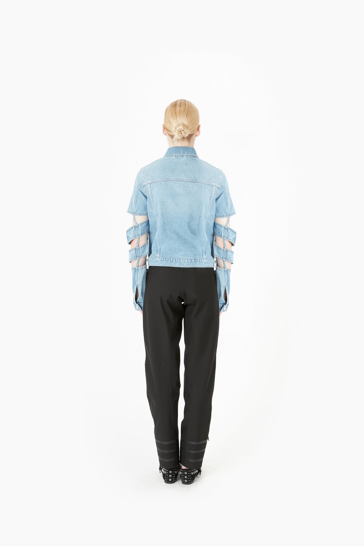 SPIRAL DENIM JACKET