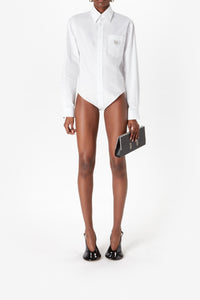 Poplin shirt - White